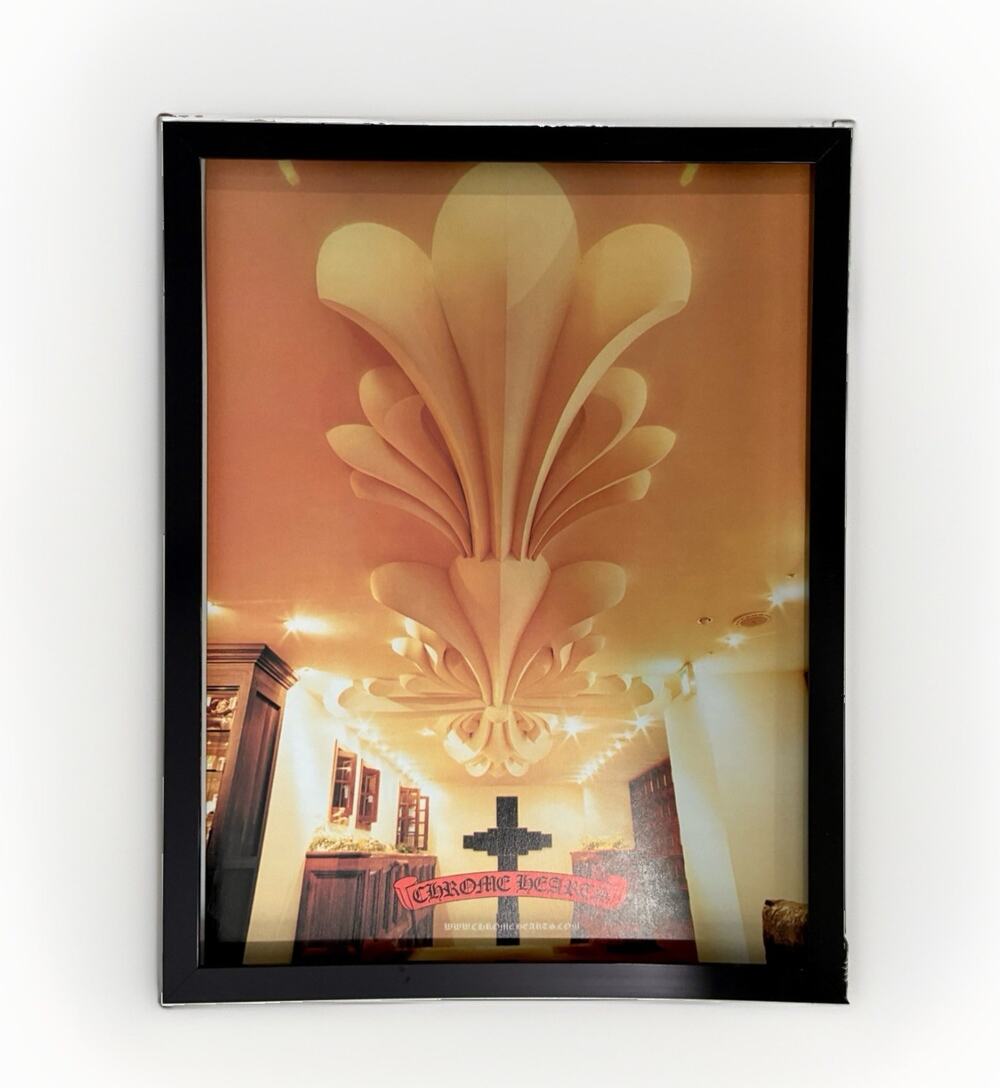 Chrome Hearts 9x11 Framed Magazine cutout poster “Osaka Store”